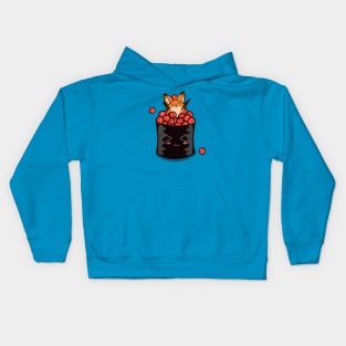 Ikura sushi fox Kids Hoodie